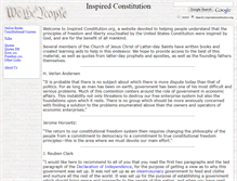 Tablet Screenshot of inspiredconstitution.org